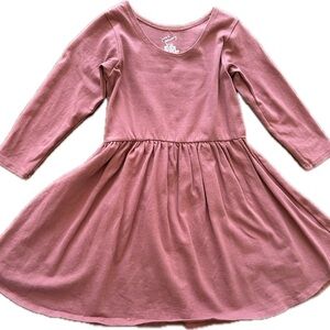 J&J LongSleeve Twirl Dress Burgundy 9/10